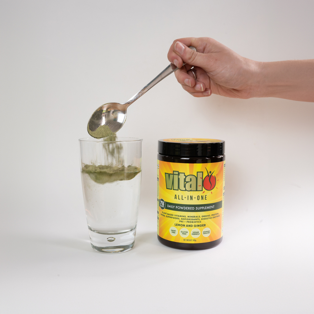 Vital All-In-One Daily Health Supplement - Lemon and Ginger