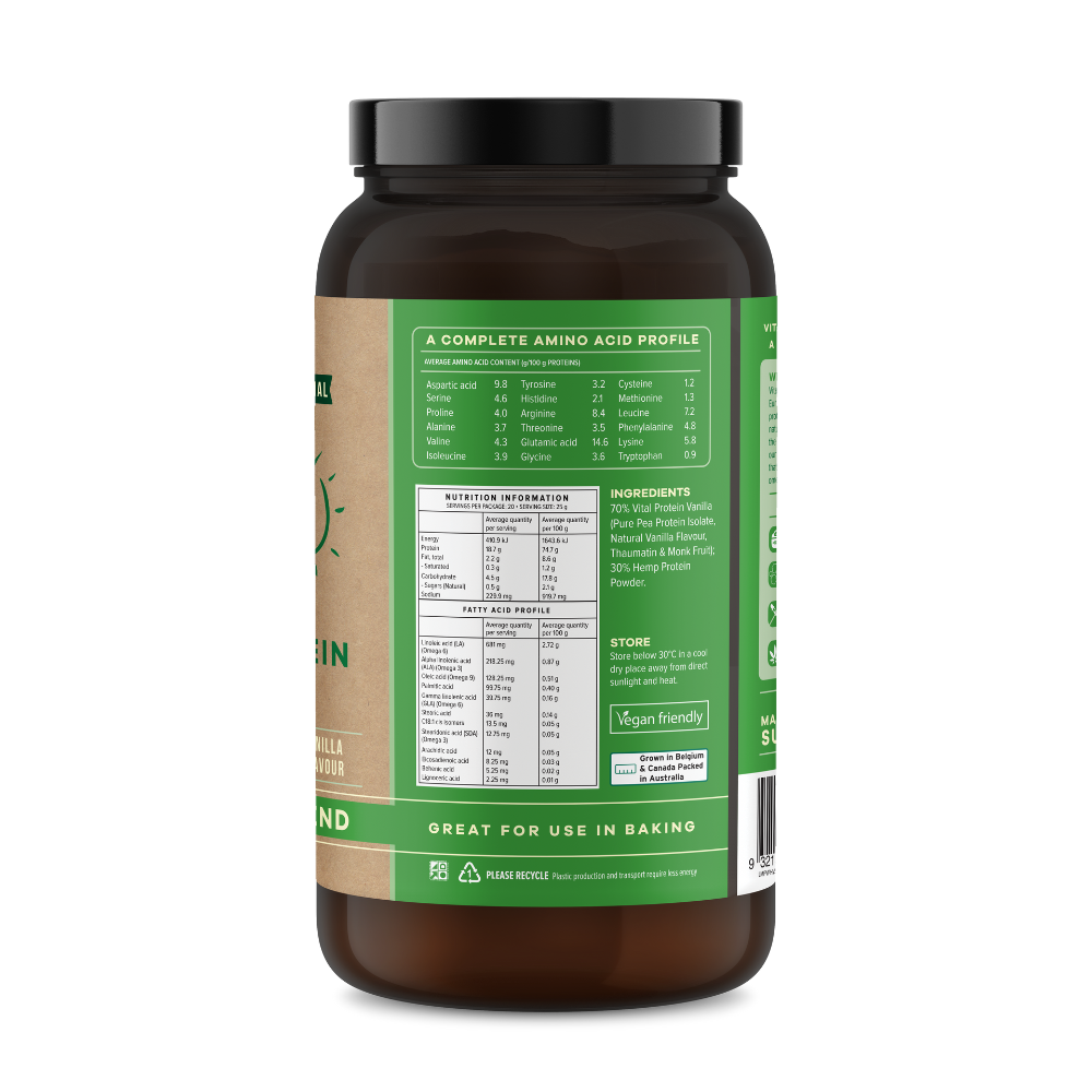 Beautiful view of Vegan Protein Powder With Hemp Protein