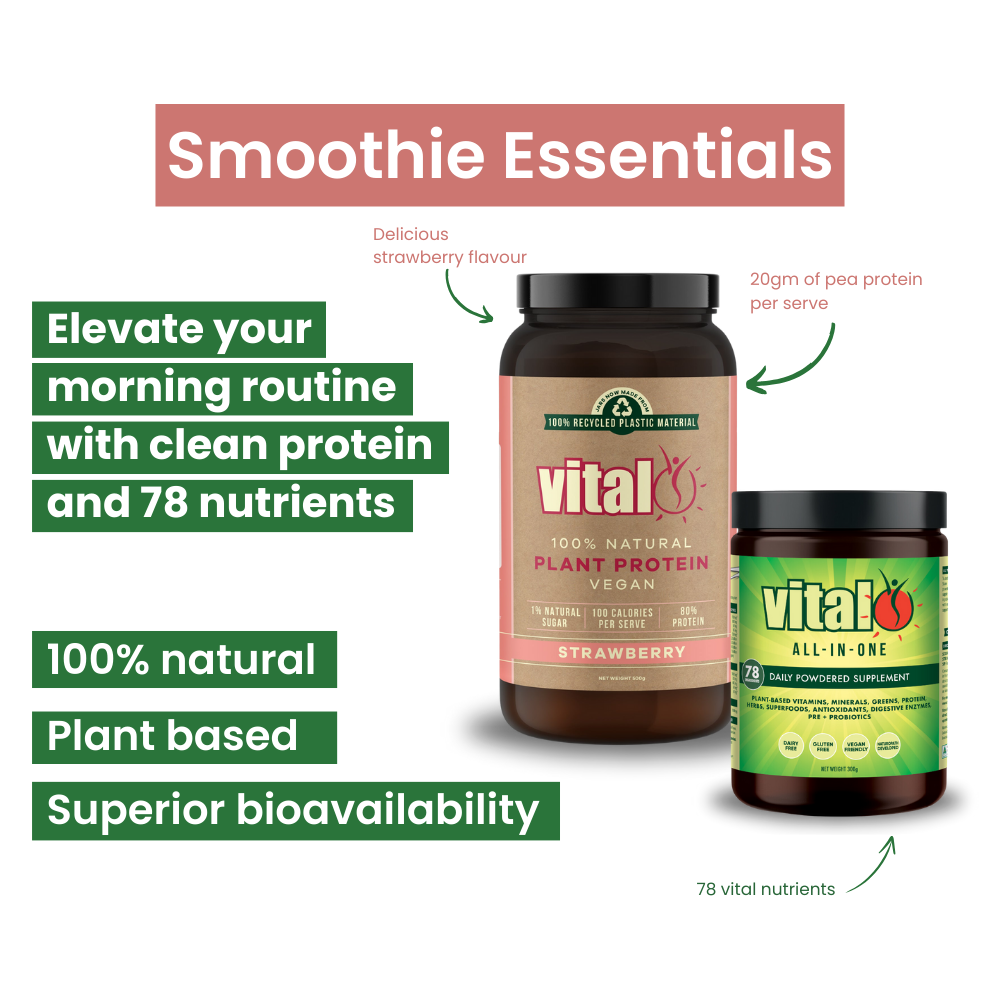 Vital Smoothie Essentials Bundle - Strawberry